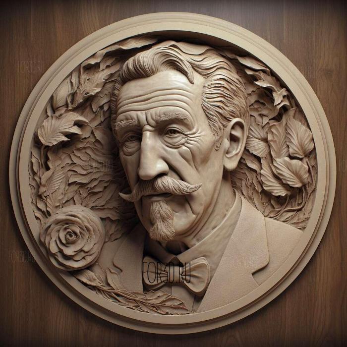 Vincent Price 4 stl model for CNC